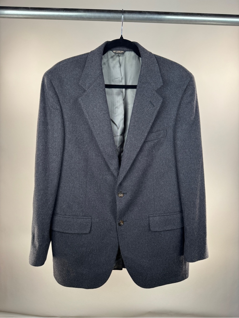 Joseph & Lyman 100% Cashmere Blazer Gray Bloomingdale’s Men’s 40R